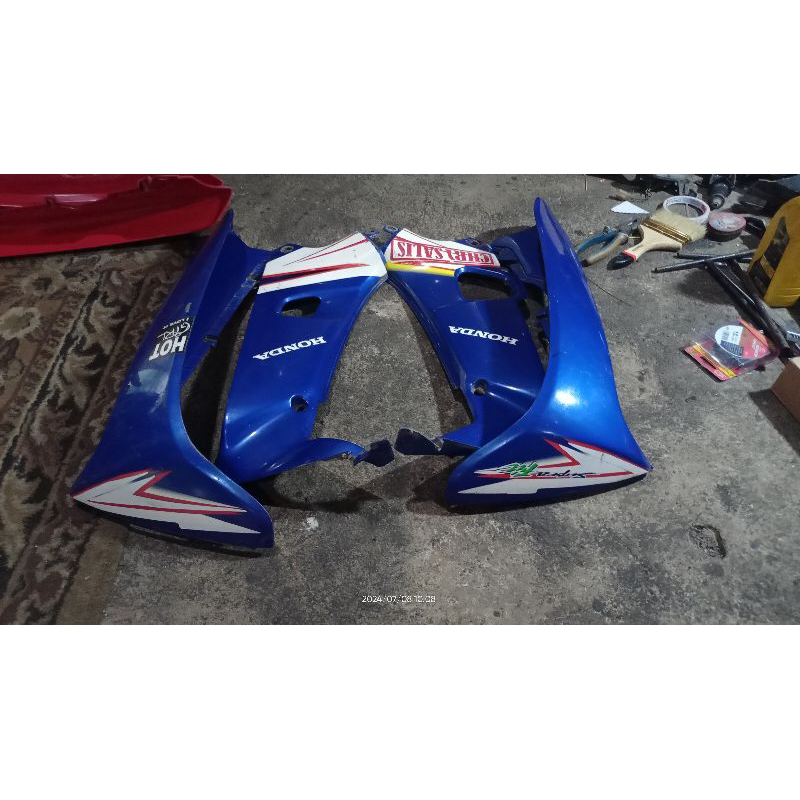 sayap Supra fit biru original