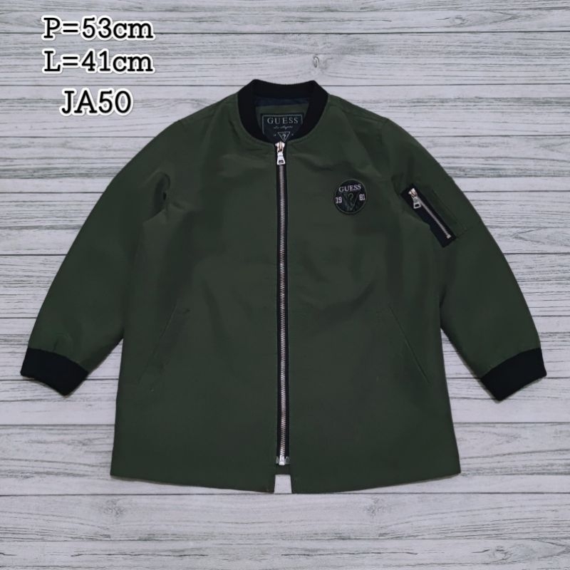 Atasan Jacket Anak GUESS Bomber