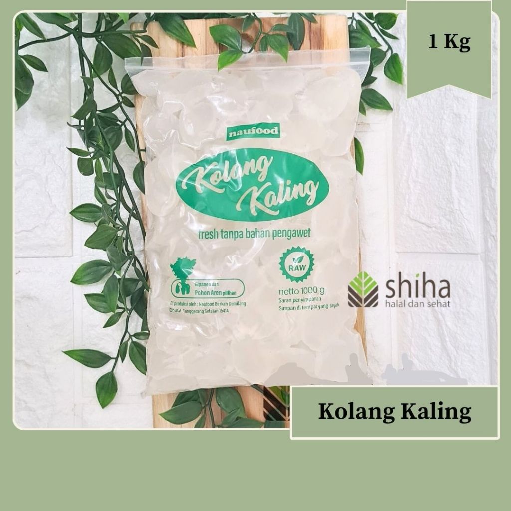 Kolang Kaling Organik Tanpa Bahan Pengawet | Warung Shiha