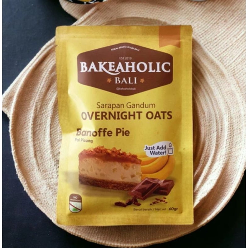 

Premium Healthy Overnight Oats Bakeaholic Bali Banoffee Pie