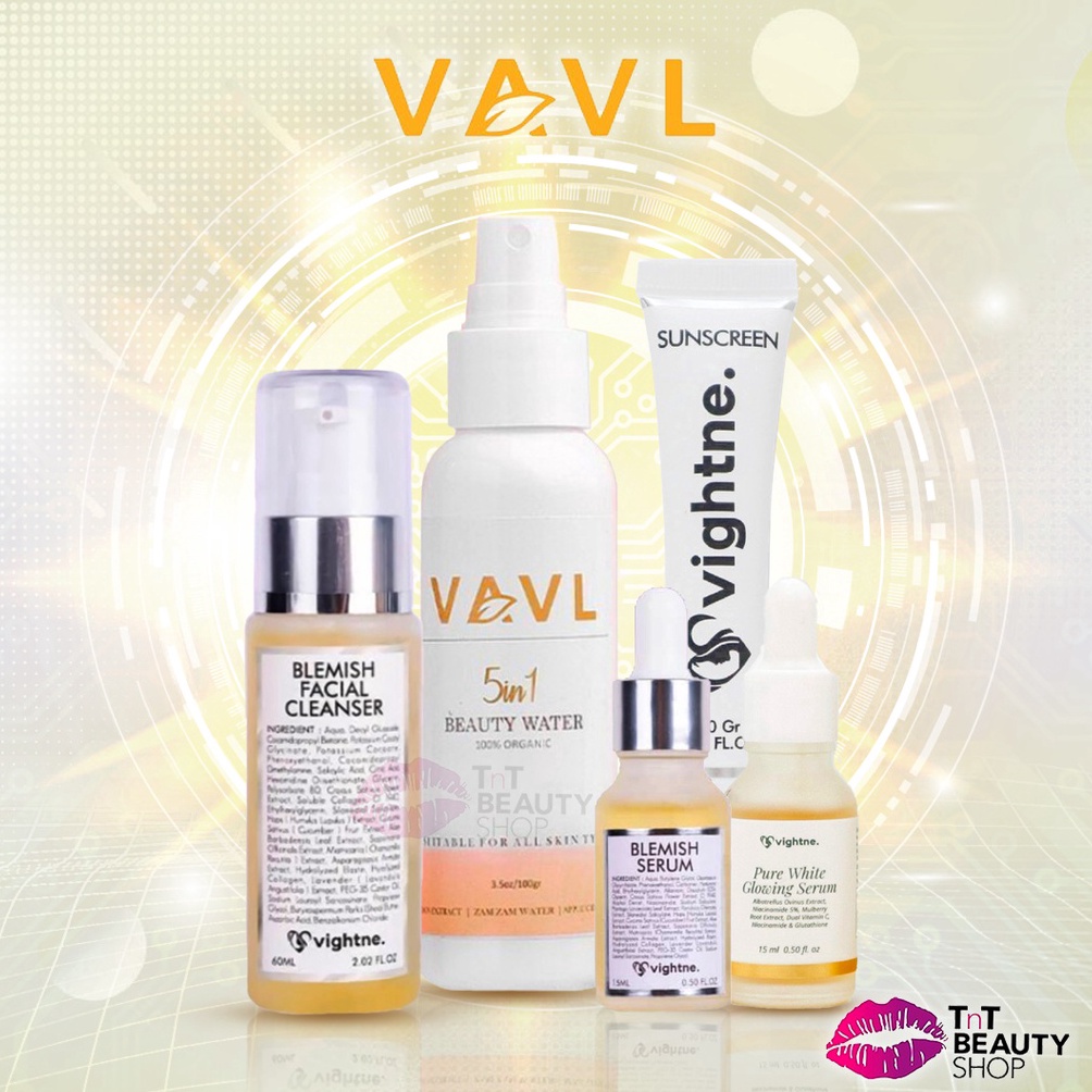 SPECIAL PRICE VAVL Beauty Water  Facial Wash  Facial Serum  Sunscreen  Beauty Mask  SkinCare  BPOM  