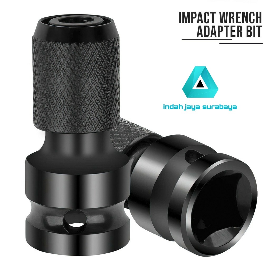 KONEKTOR ADAPTOR IMPACT KE BOR MATA OBENG ANGIN SEKRUP HEX KONEKTOR IMPACT DRIVER