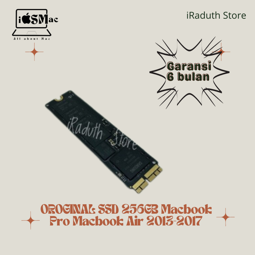 ORIGINAL SSD 256GB Macbook Pro Macbook Air 2013-2017