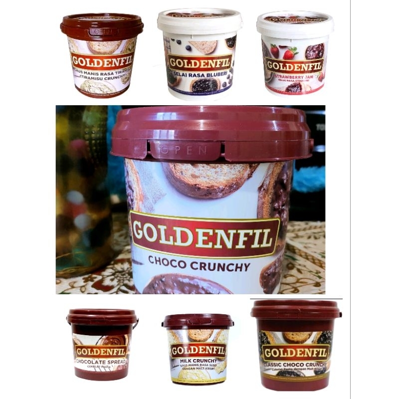 

Goldenfil Choco Crunchy dan All Varian 1kg