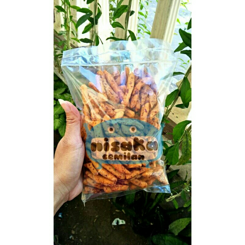 

Basreng Pedas 250gr Bakso Goreng Pedas Kriuk