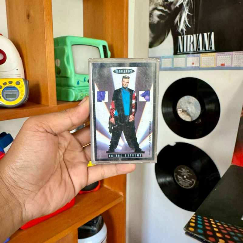 Kaset Pita / Tape / Walkman Vanilla Ice To The Extreme Original 100% Berfungsi / Tested Indonesia Lu