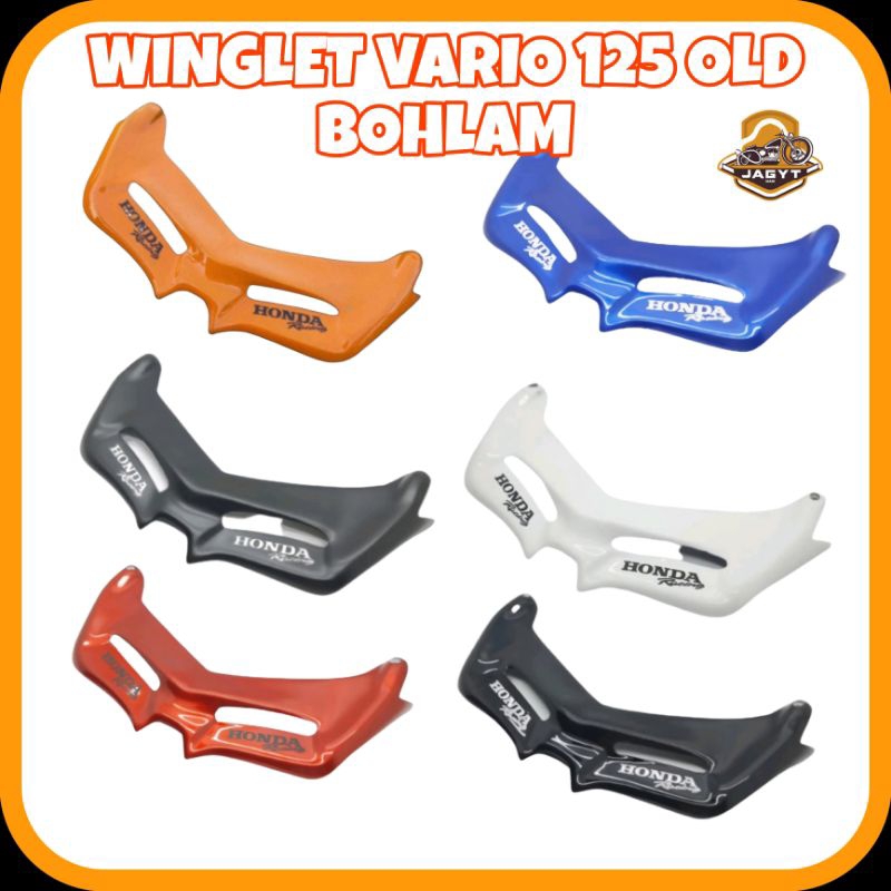 Winglet Vario 125 Old Vario 125 Bohlam Variasi Winglet Depan Sporty Aksesoris