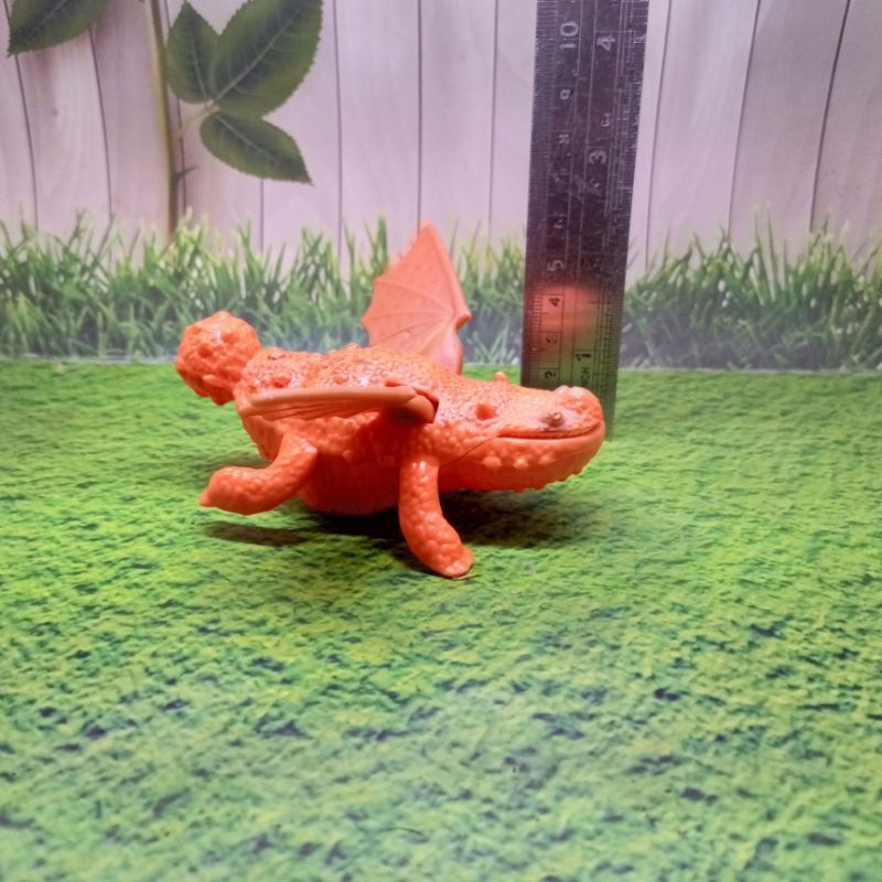Figure Naga Gronckle Meatlug HTTYD How To Train Your Dragon Mainan McD Happy Meal Action Figure