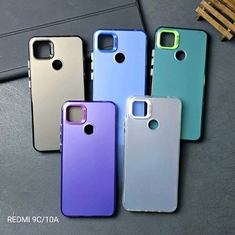 REDMI 9C CASE SOCOOL CASING IMD HYBRID PLATE HOLOGRAM REDMI 9C 10A