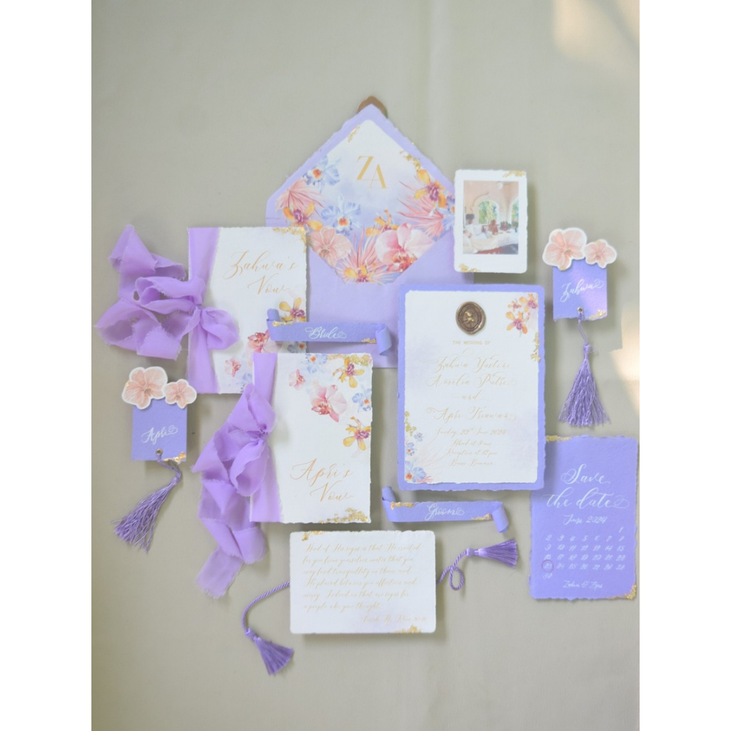 

[PRINT] Wedding Keepsake / Wedding Invitation Calligraphy