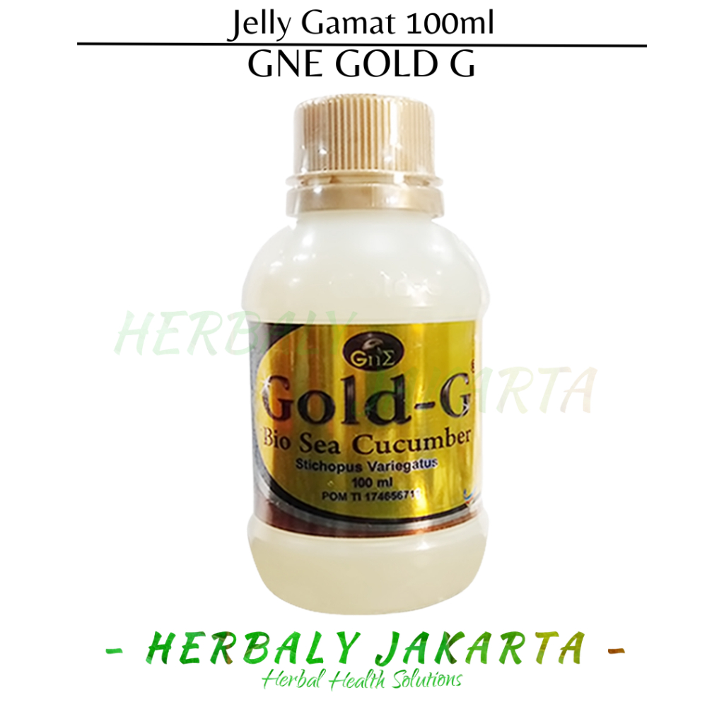 Gold G 100 ml Jelly Gamat Gold G Jely Gamat Jelli Gamat Jeli Gamat 100ML GOLD G ASLI