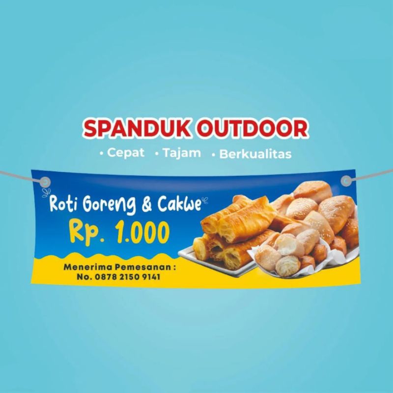 Banner spanduk toko