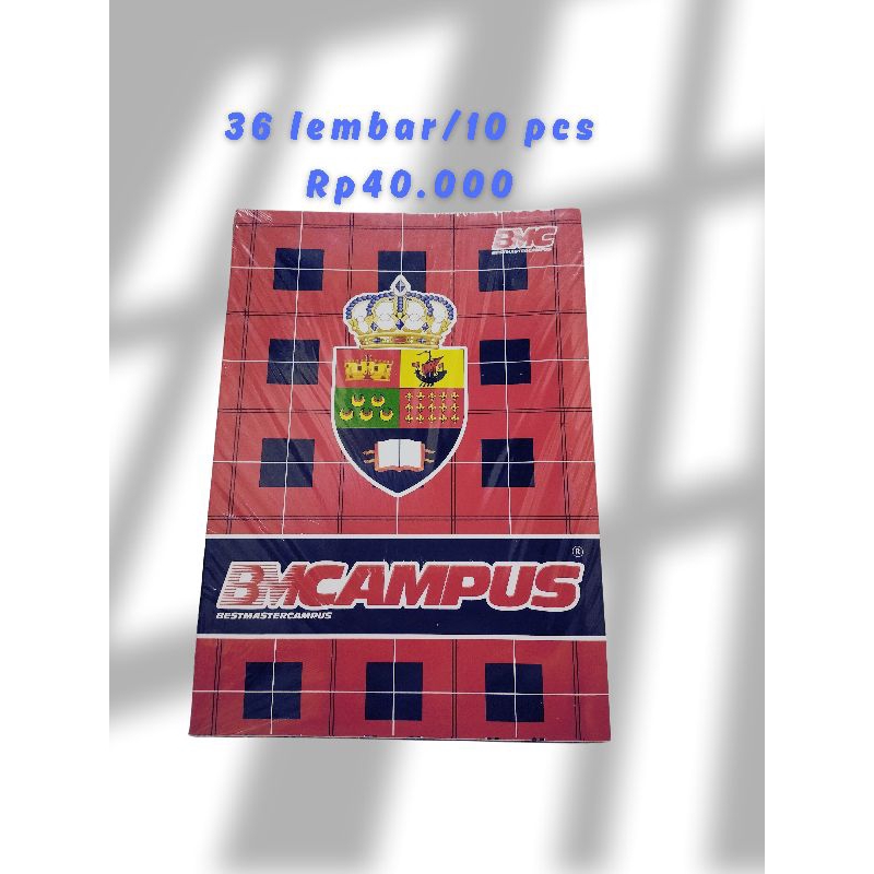 

[10 pcs] Buku tulis BMCampus 36 lembar TERMURAH