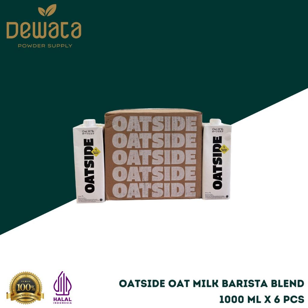 

Oatside Oat Milk Barista Blend 1000 ml ( 1 Dus x 6 Pcs )