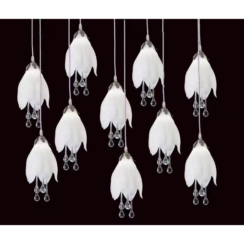 lampu gantung dekorasi bunga dpt 1 pcs/ lampu hiasan dekorasi pernikahan