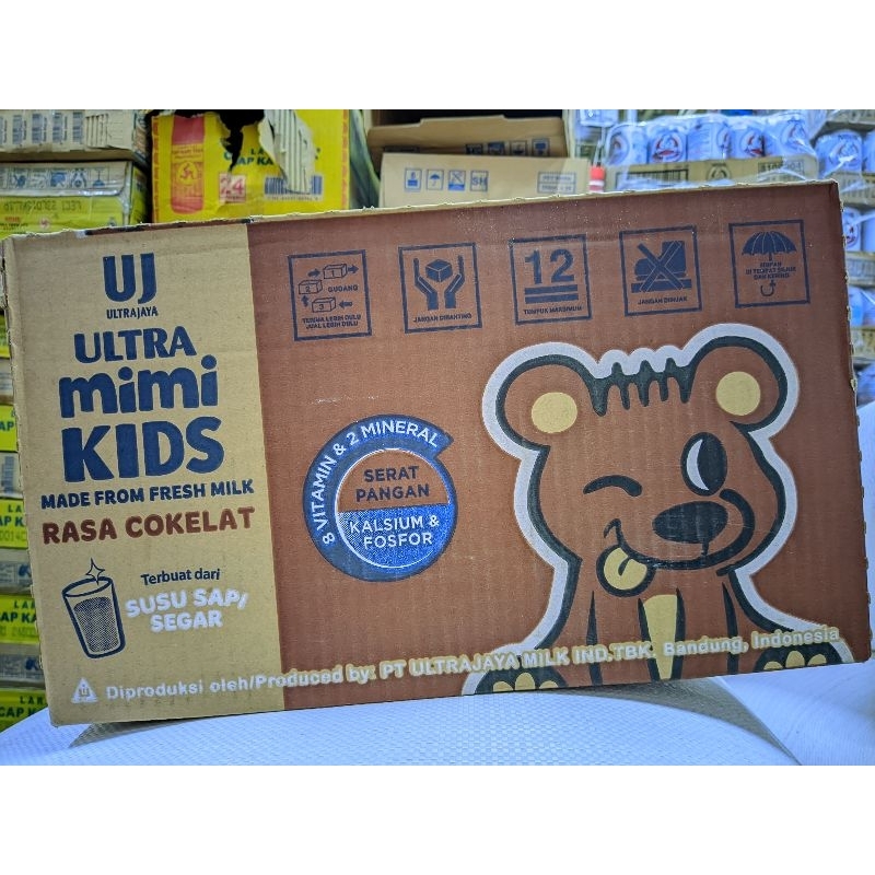 

UHT ULTRA MIMI KIDS 125 ML RASA COKELAT 1 DUS ISI 40 PCS