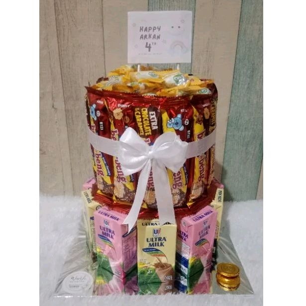 WARVI - SNACK TOWER G / Cake Birthday / Money Roll / Snack Cake