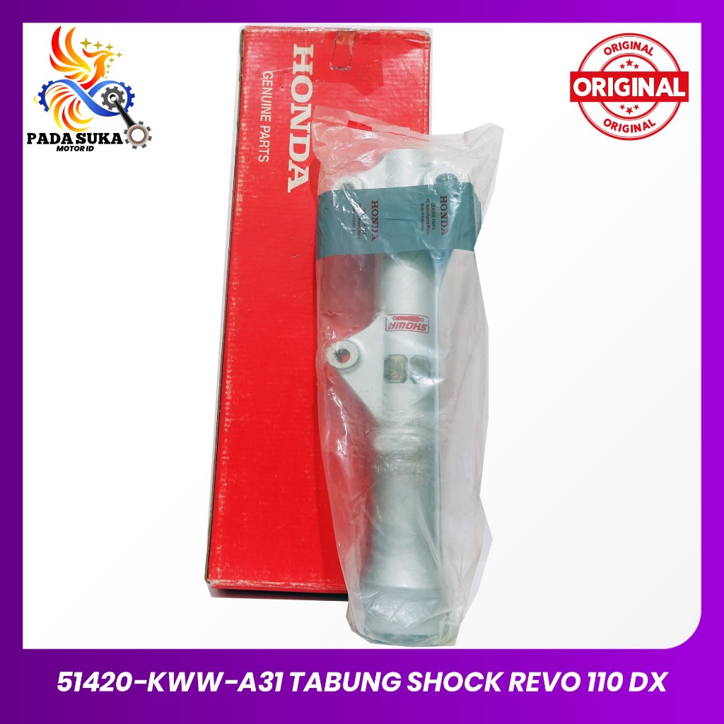 Tabung Shock Depan Kanan Revo 110 DX / Shockbreaker Depan Bottom / Tabung Shock Depan Kanan / Case B