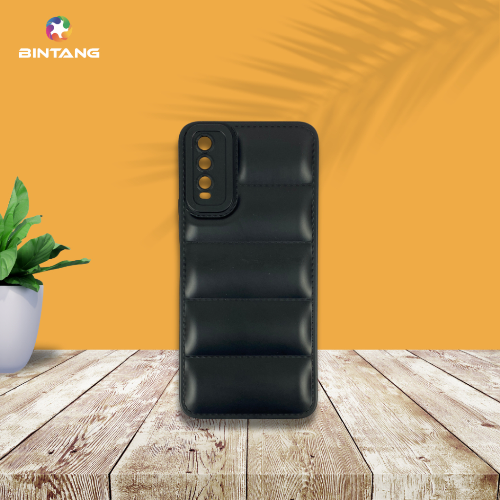 SOFTCASE IPHONE DAN ANDROID BINTANG CASE POLOS TPU BLACK DOWN JACKET