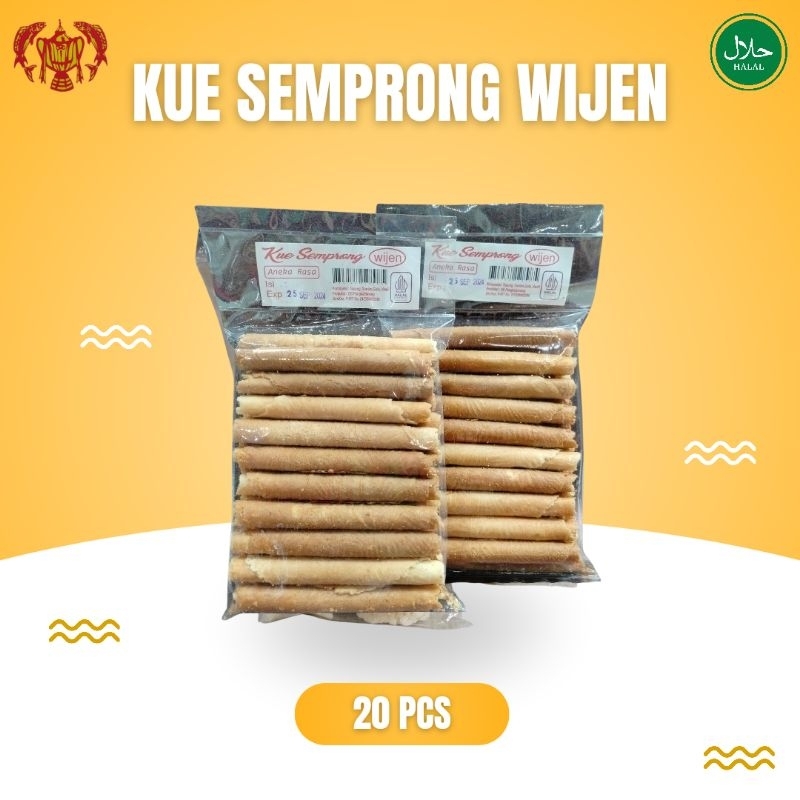 

Kue Semprong WIjen khas Bangka