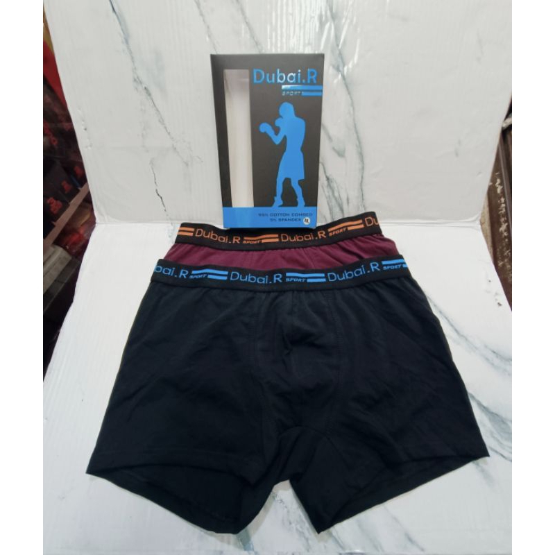 CELANA DALAM BOXER DUBAI,R SPORT CELANA DALAM BOXER PRIA PRODUK ORIGINAL