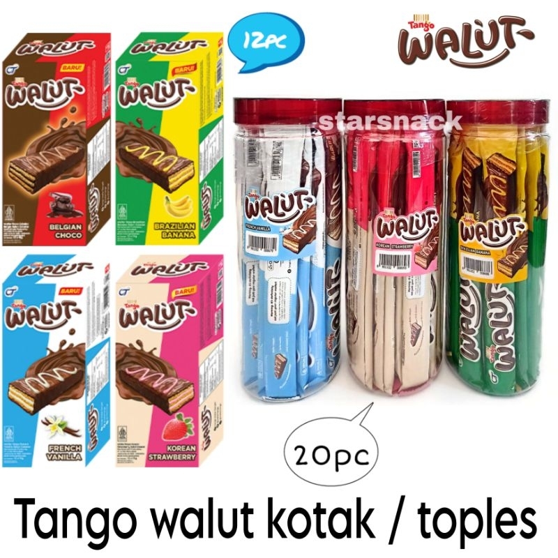 

Tango Walut kotak 12pc toples 20pc