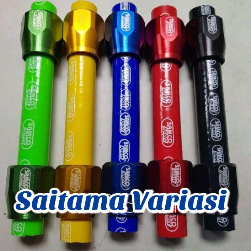 selang radiator samco ninja r / ss / rr plus kleman selang samco ninja r / ss / rr