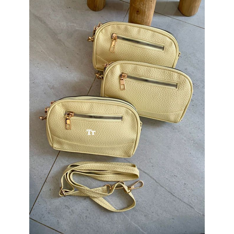 Dompet selendang Bali //.Domsel kulit