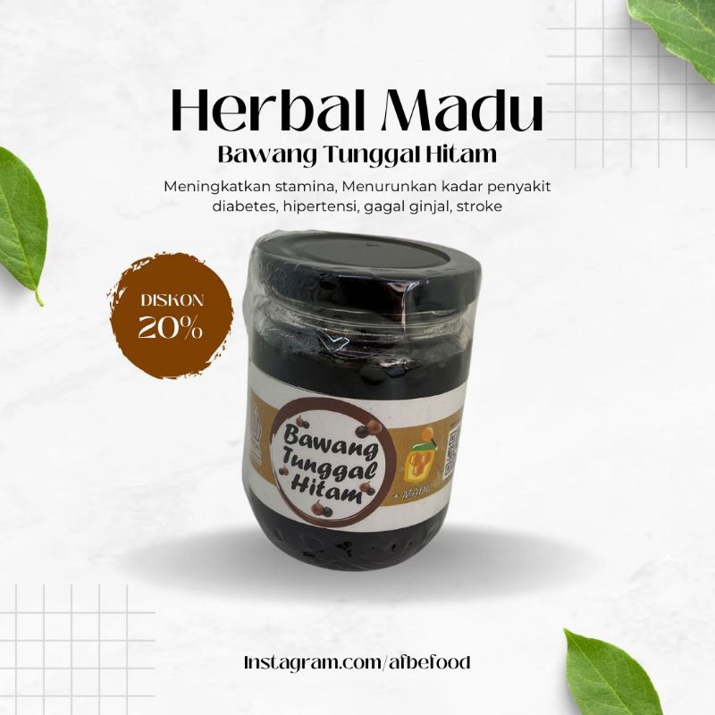 

Herbal Madu Bawang Tunggal Hitam