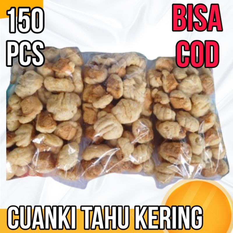 

CUANKI TAHU KERING ISI 150 PCS