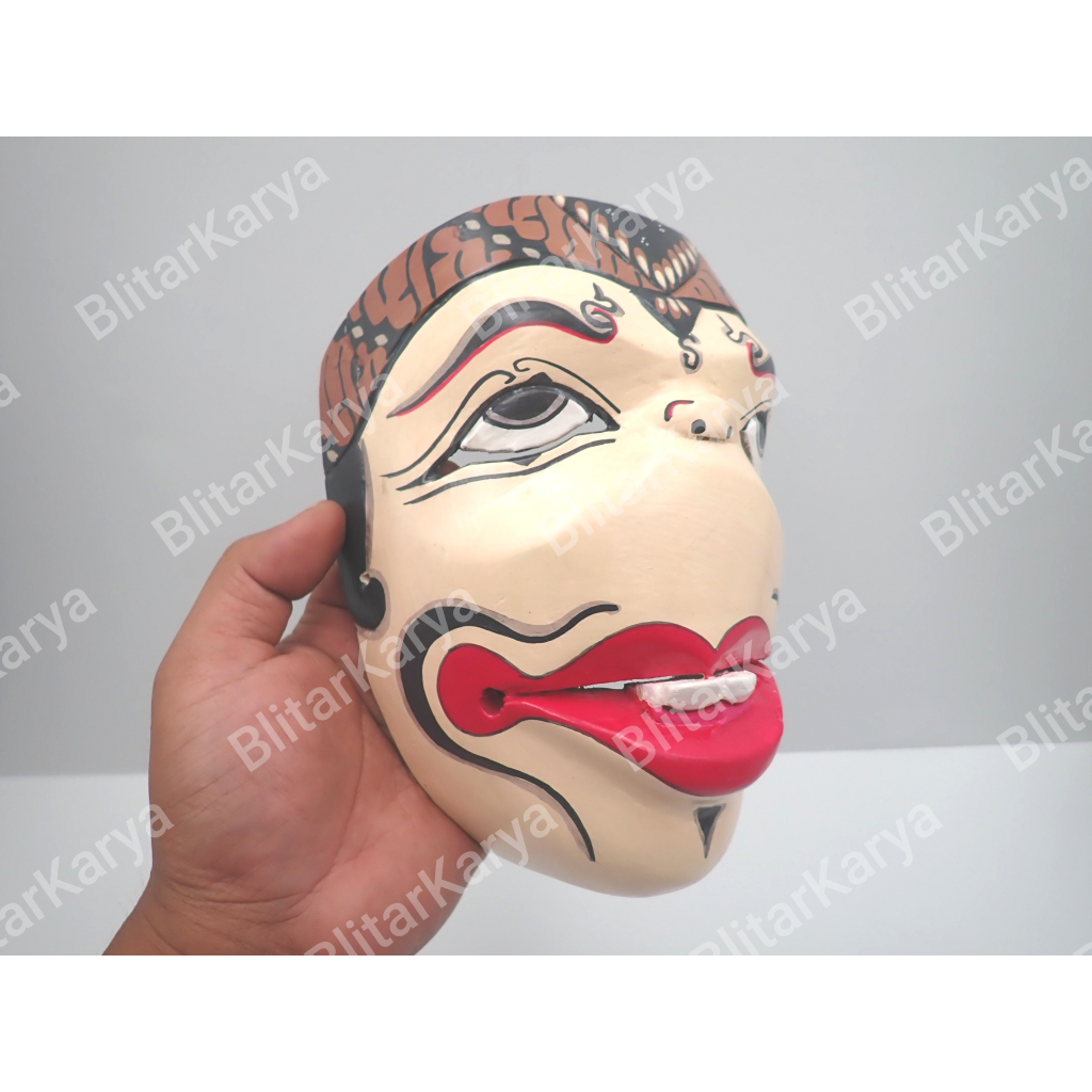 Topeng Semar Bagong Petruk Gareng Punokawan Topeng Kayu Topeng Kesenian