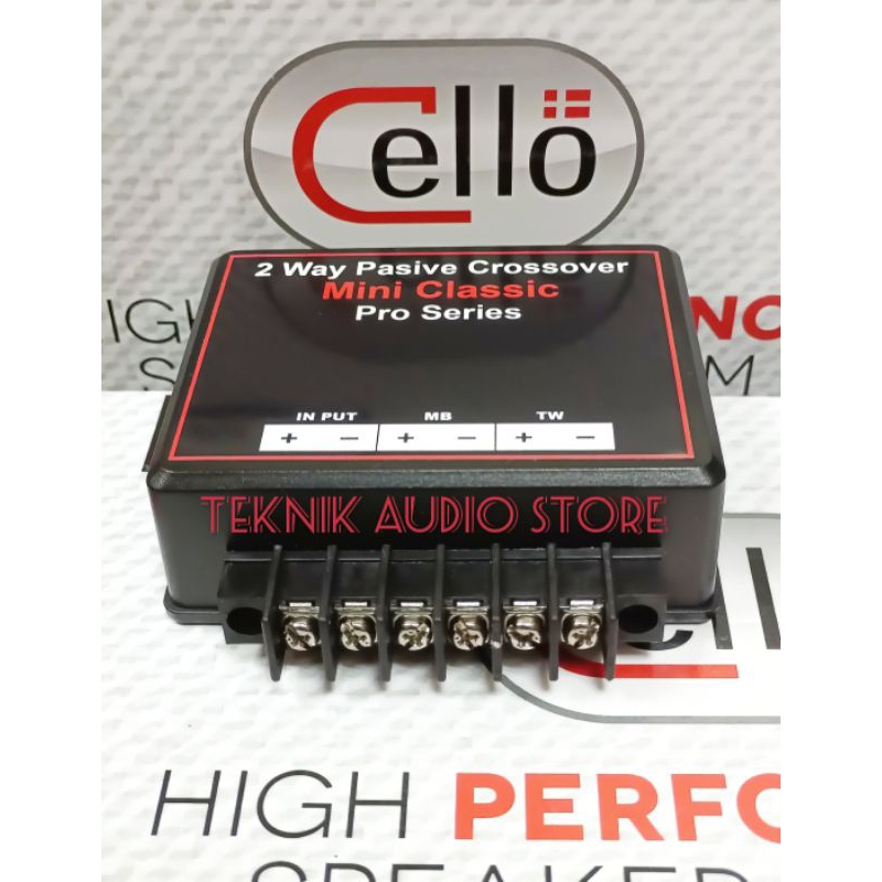Crossover 2way Universal Mini Classic Pro Series IK4