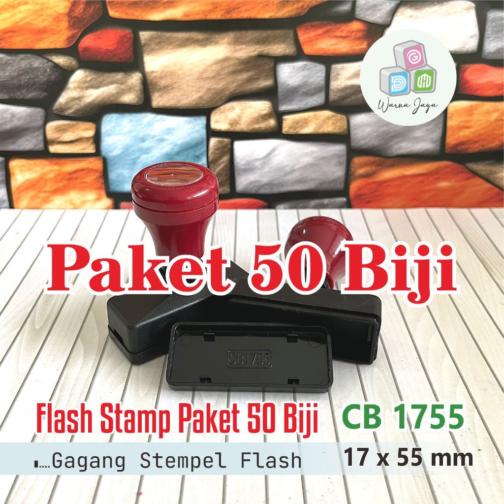 

Gagang Stempel Flash 1755 mm / Paket 50 Biji / STEMPEL FLASH HANYA GAGANG SAJA