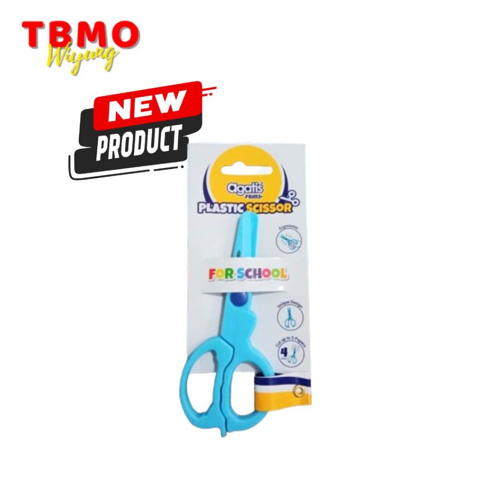 

Tbmo Agatis Prime Plastic Scissors For Kids Color In Box Staedtler