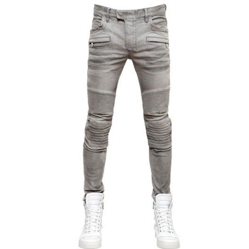 Balmain Paris Biker Jean Homme Protector