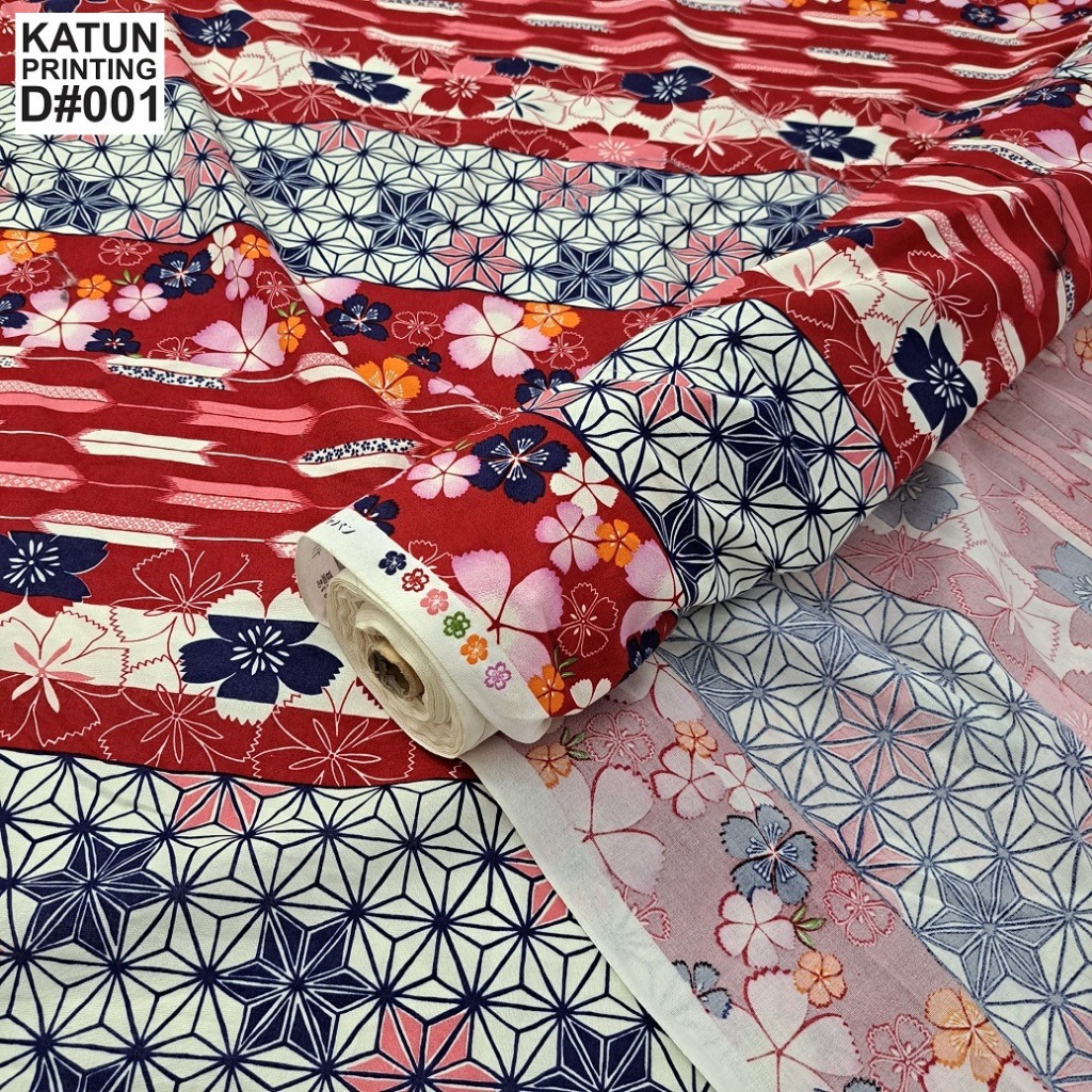 Kain Katun / Kain Katun Printing 001 (Per 0.50 meter)