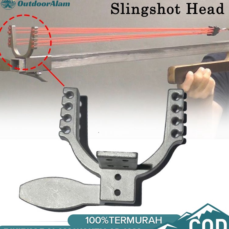 KODE S67K Frame head ketapel framehead  Slingshot Head  ketapel Besi Stainless Ahan Karat Kecepatan 