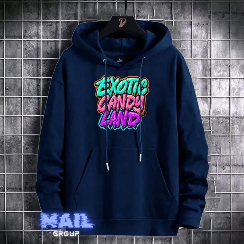 Hoodie flecce keren hoodie pria/wanita kece terbaru kekinian Exotic Candy