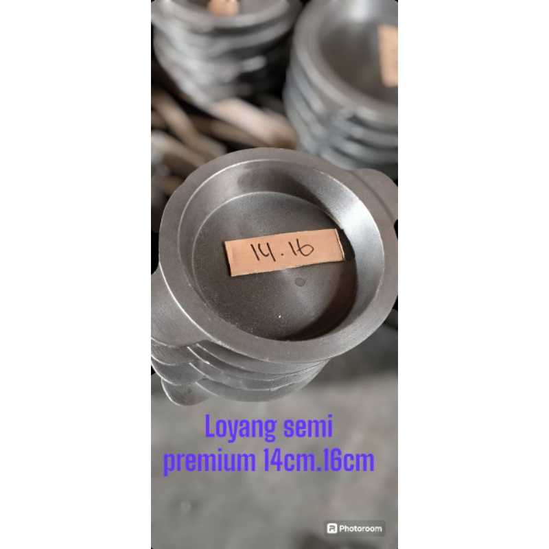 Loyang Martabak semi premium ukuran 14.16 tebal berat  4.5 kg