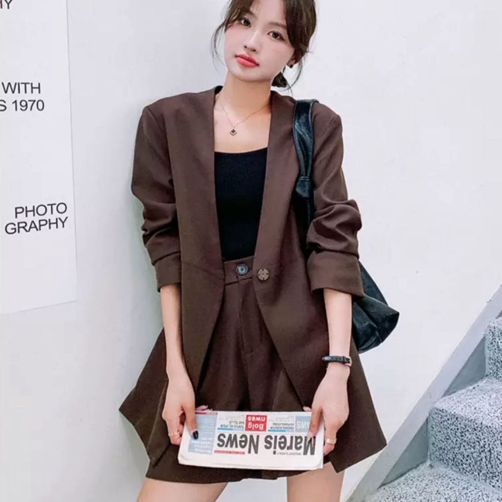 DAFASHIONSHOP / Setelan / Satu Set Baju Wanita Kekinian / Baju One Set Wanita Koreanstel / Ootd Baju