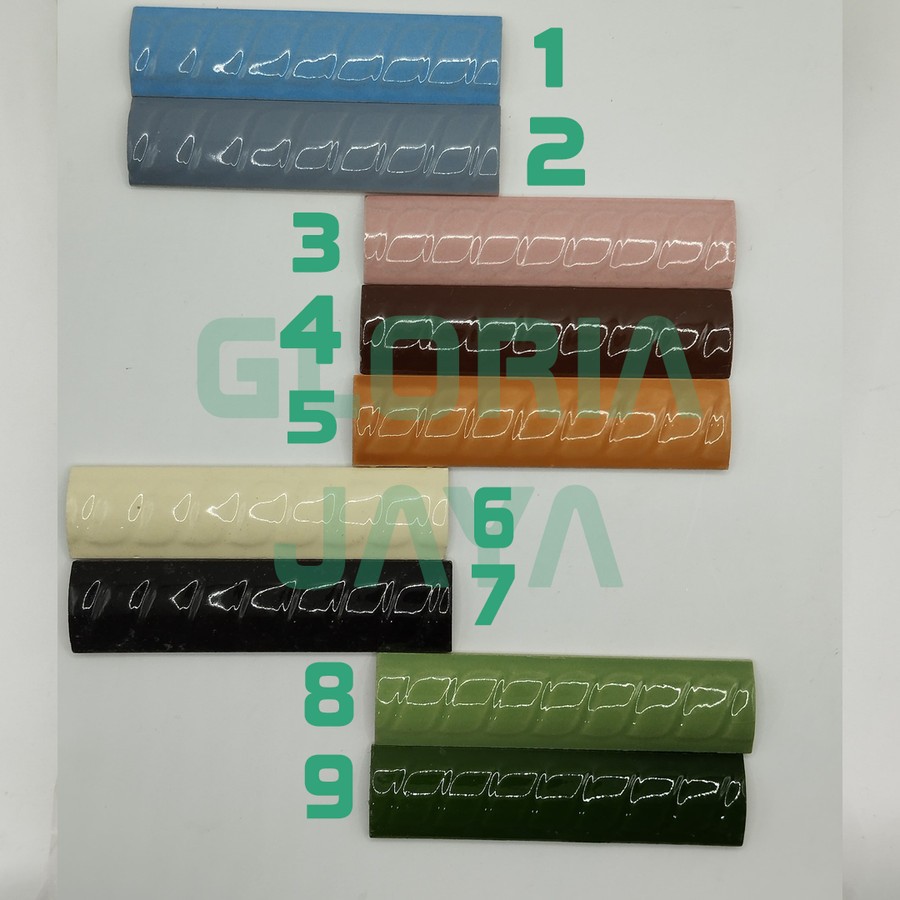 kuku macan list keramik panjang 10 cm