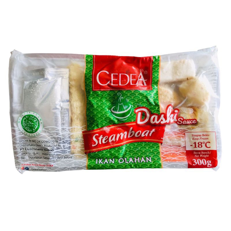 

STEAMBOAT CEDEA / STEAMBOT IKAN / OLAHAN IKAN 300g-500g