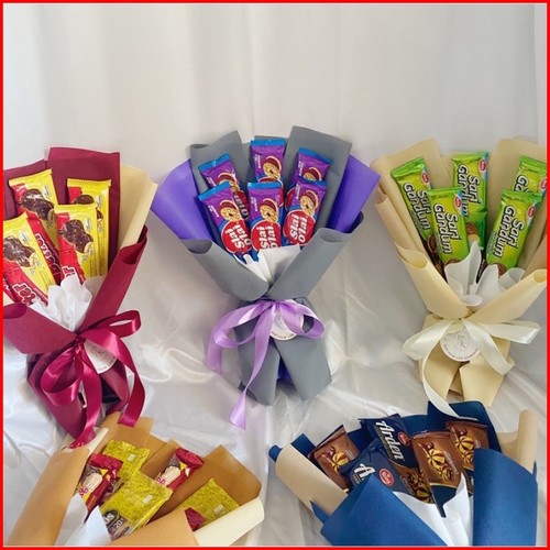 

AnNiKa_Craft03 || Buket Snack Ukuran Sedang || Hadiah