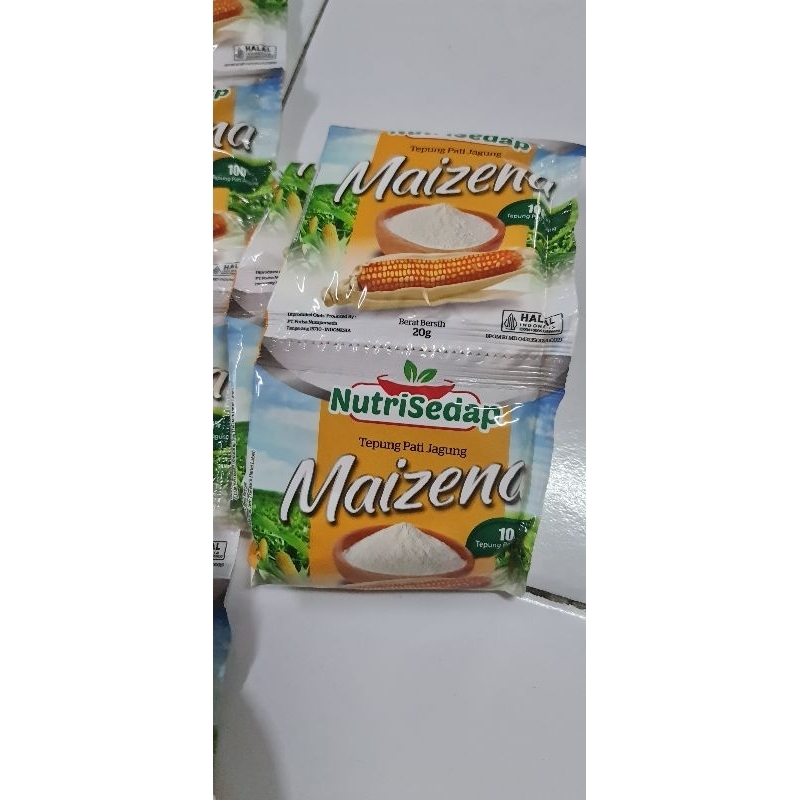 

nutrisedap tepung maizena isi 6 sachet x 20 gr