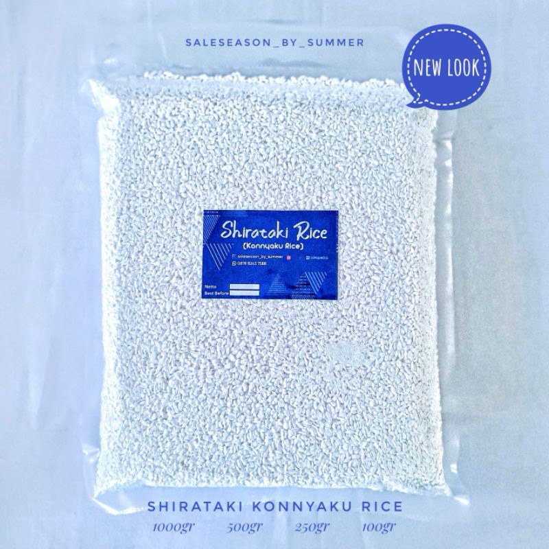 

Shirataki Rice | ALPHA Beras Shirataki | Konnyaku Rice Diet Keto