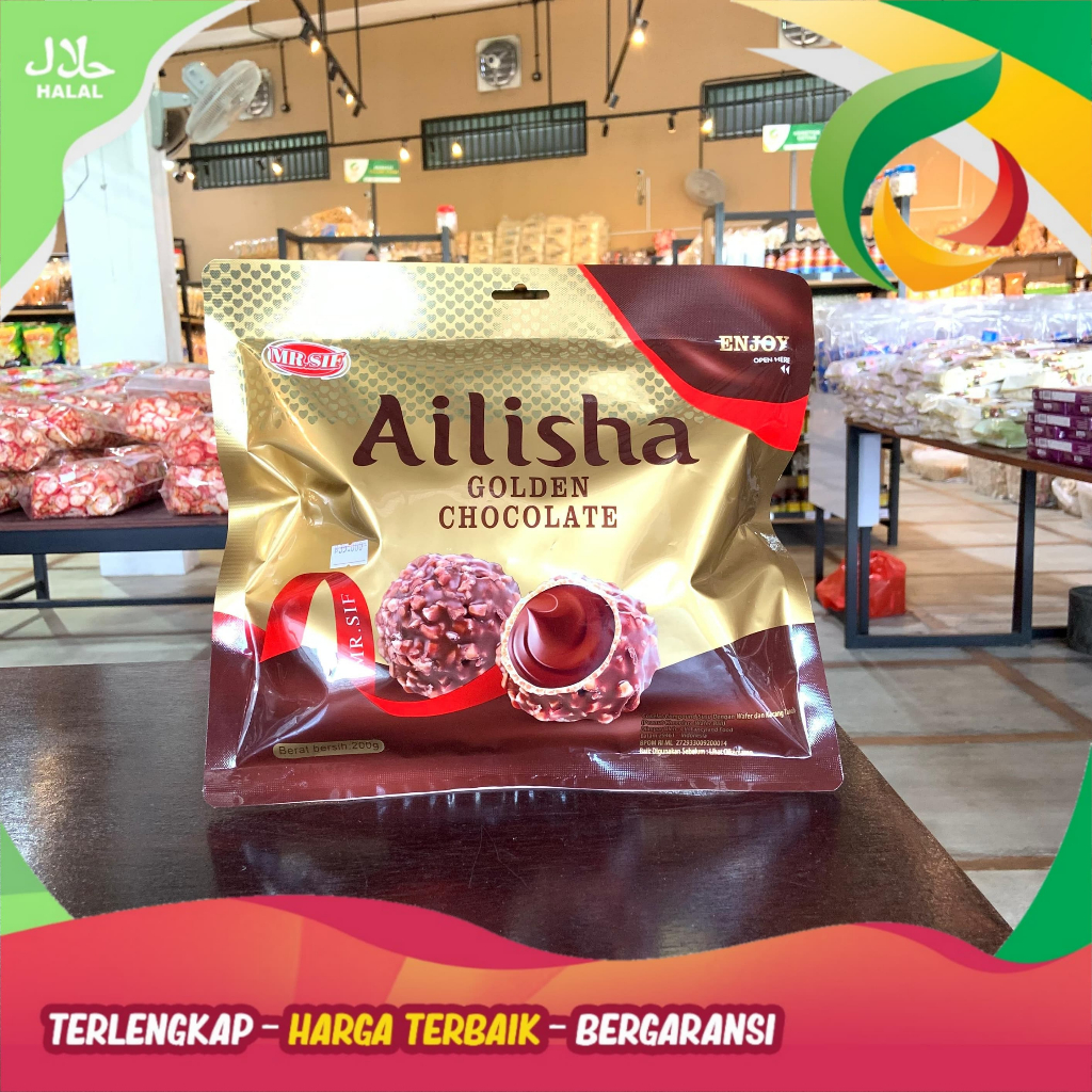 

AILISHA GOLDEN CHOCOLATE 200GR