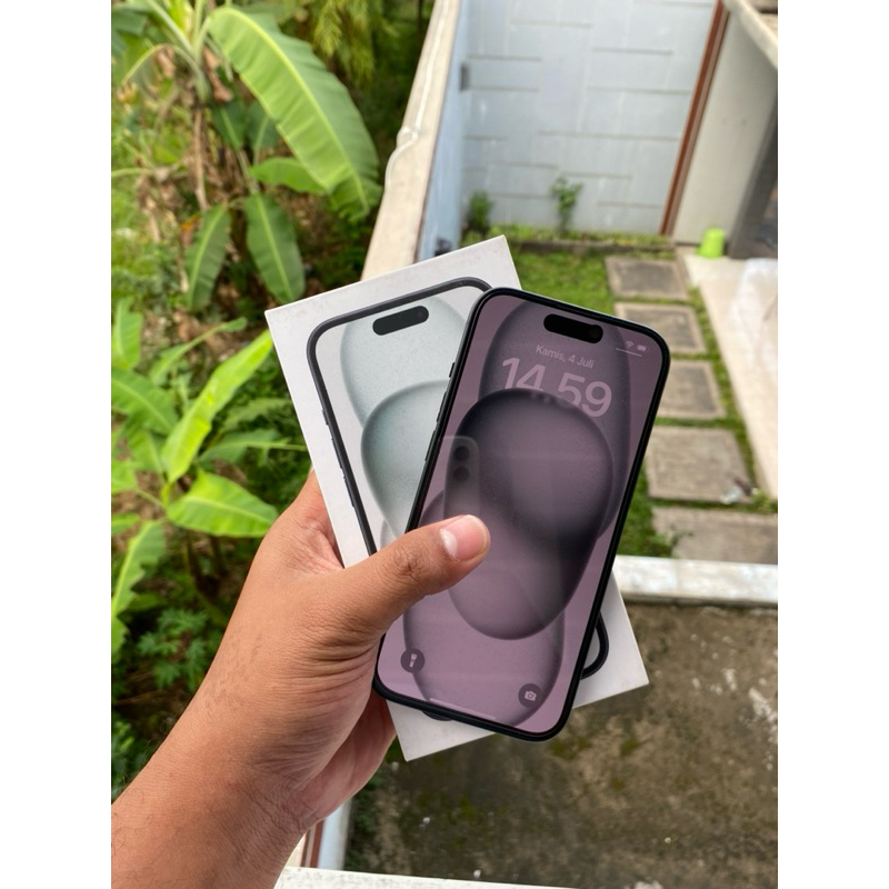 IPHONE 15 128 GARANSI RESMI ON 2025