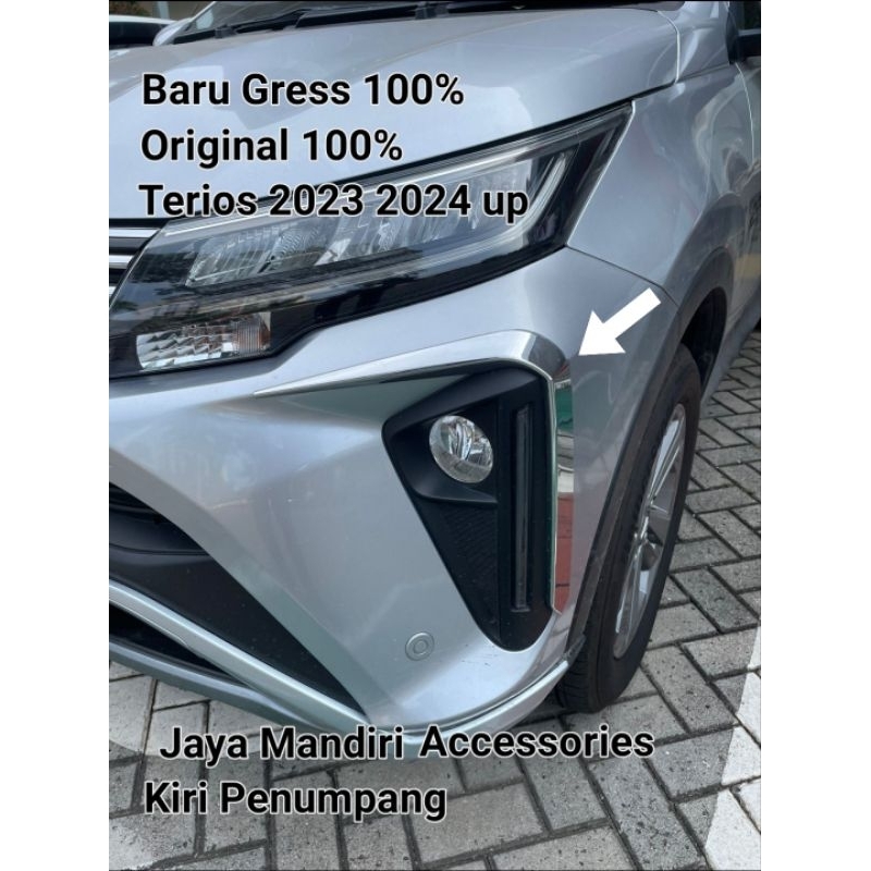 List Bumper Chrome Terios 2023 2024 ORIGINAL