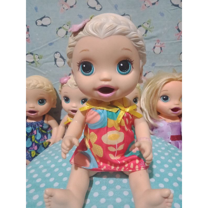 Boneka murah Baby alive preloved/second original brand hasbro seri snpakin lili