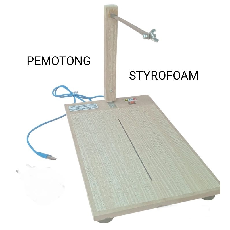 

Styrofoam Cutter/ Alat potong Styrofoam bentuk meja ukuran 20x30 cm. Praktis dan berkualitas